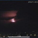 Etna, nella notte il 13° parossismo con pioggia, neve e forte vento. Boati fortissimi in Sicilia e Calabria