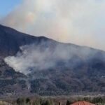 Incendi Piemonte, il clima secco e mite e il forte vento alimentano le fiamme: +15°C a Torino, vento a 115km/h in quota [FOTO e VIDEO]