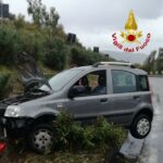 Strade ghiacciate in Sicilia: incidente in autostrada [FOTO]