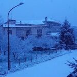 Maltempo Calabria, abbondanti nevicate sulle Serre vibonesi e catanzaresi fino a 500 metri [FOTO]