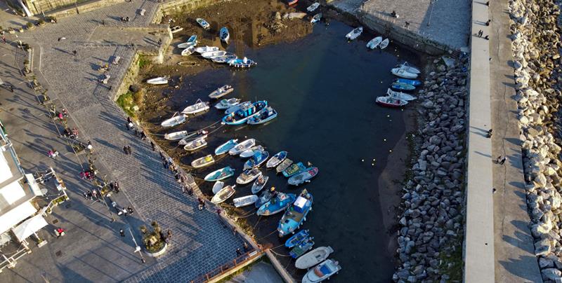 Bradisismo e bassa marea a Pozzuoli