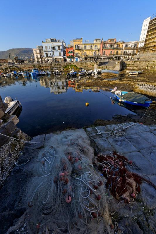 Bradisismo e bassa marea a Pozzuoli