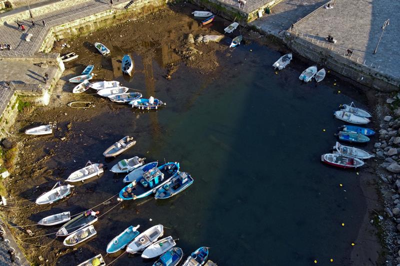 Bradisismo e bassa marea a Pozzuoli