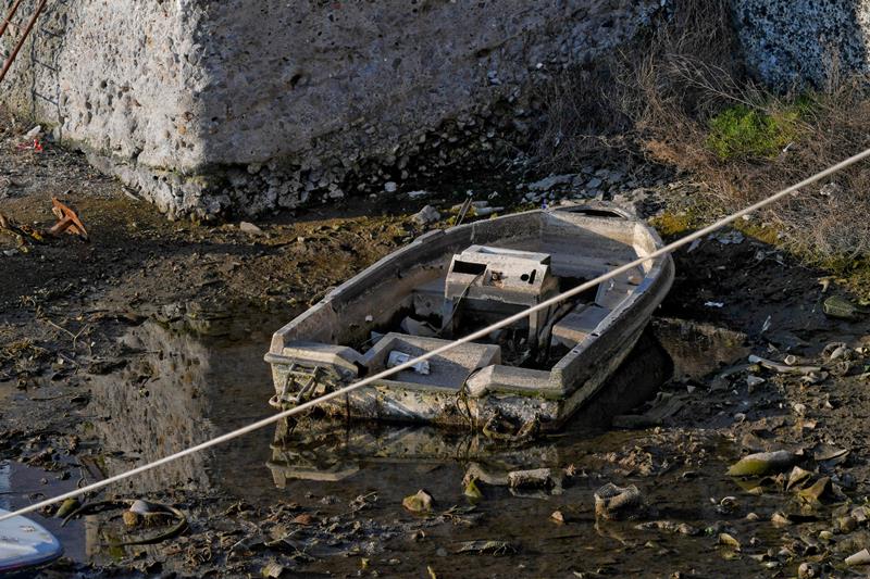 Bradisismo e bassa marea a Pozzuoli