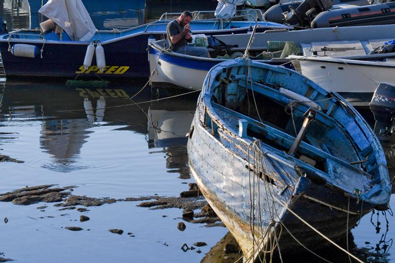 Bradisismo e bassa marea a Pozzuoli