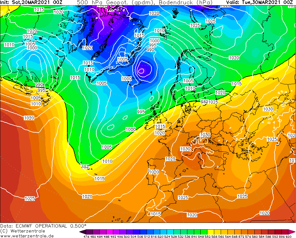 previsioni meteo lunedì 29 marzo 2021