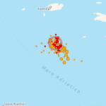 Terremoto nell’Adriatico, oltre 100 scosse in tre giorni: per l’INGV, potrebbe durare mesi o attivarsi una faglia vicina