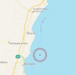 Terremoto Catania: scossa al largo di Acireale [MAPPE]