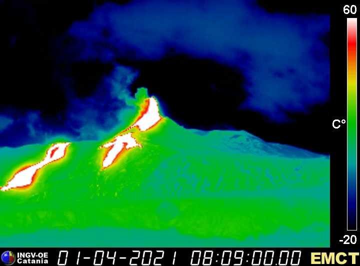 Etna eruzione oggi