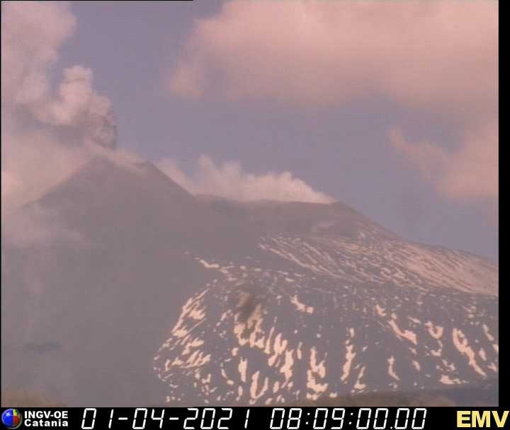 Etna eruzione oggi