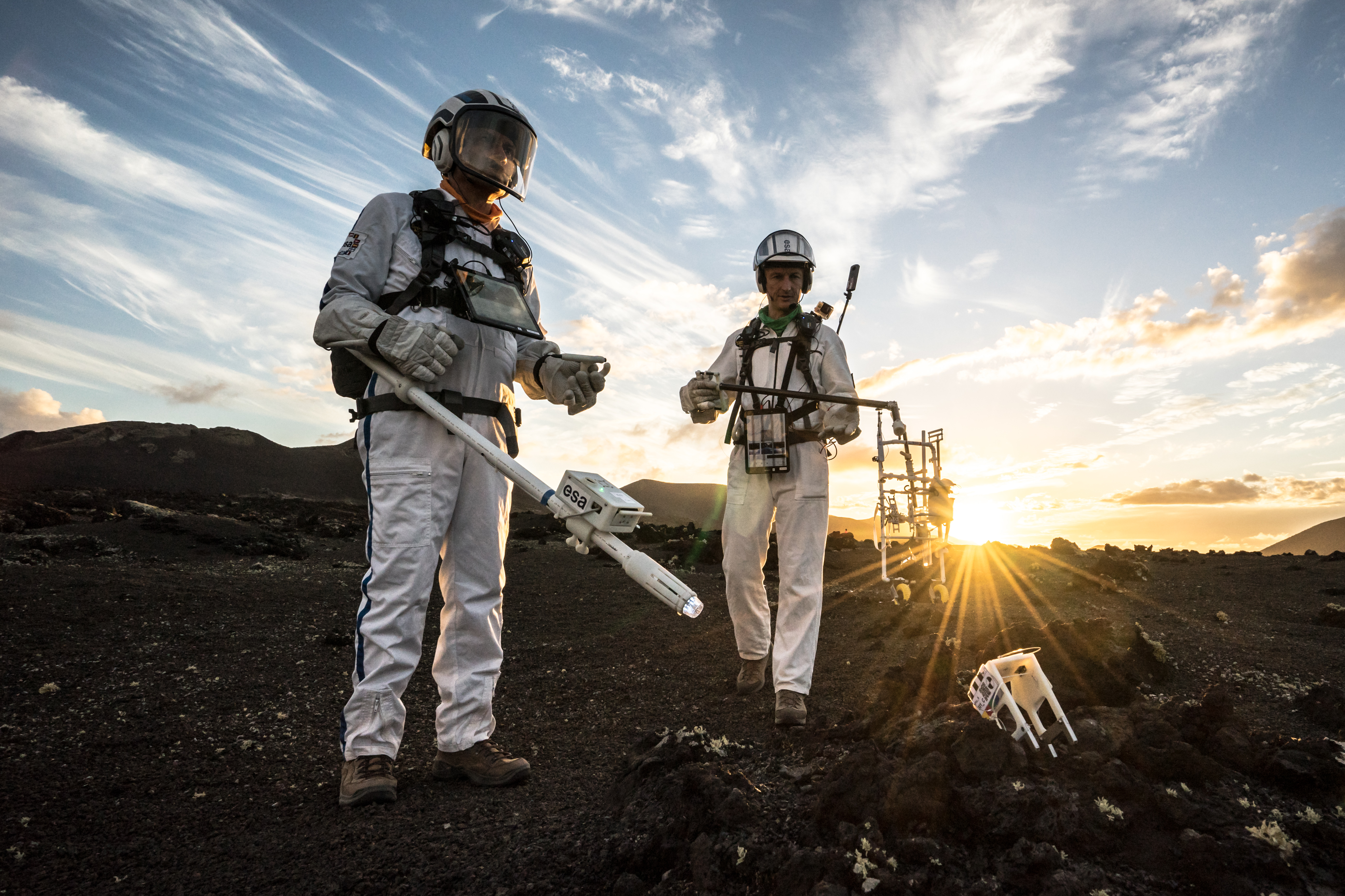 Timanfaya Lanzarote NASA perseverance