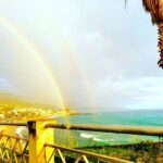 Meteo, dopo la pioggia, un meraviglioso tramonto con arcobaleno al Centro-Sud: le bellissime immagini da Roma allo Stretto di Messina [FOTO]