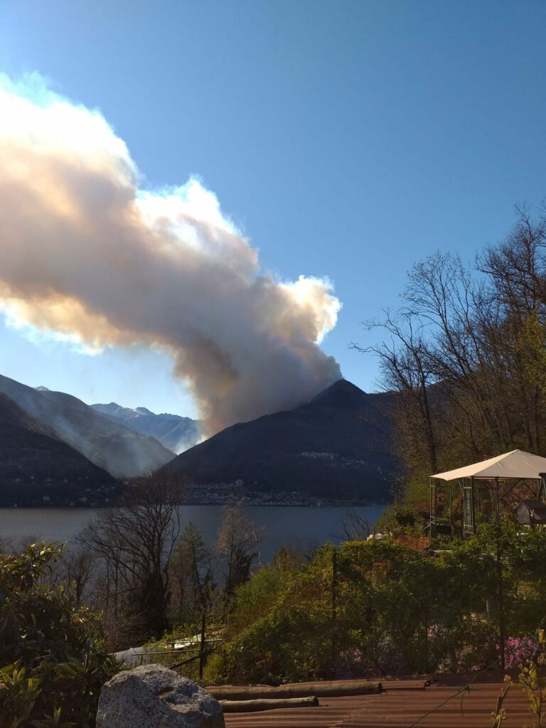 incendio piemonte 7 aprile 2021