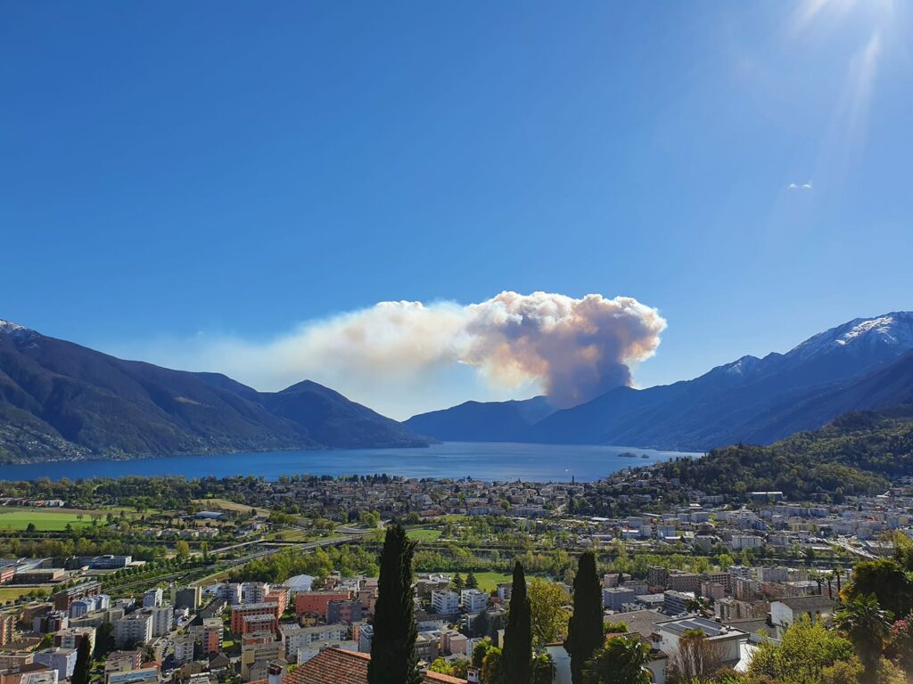 incendio piemonte 7 aprile 2021