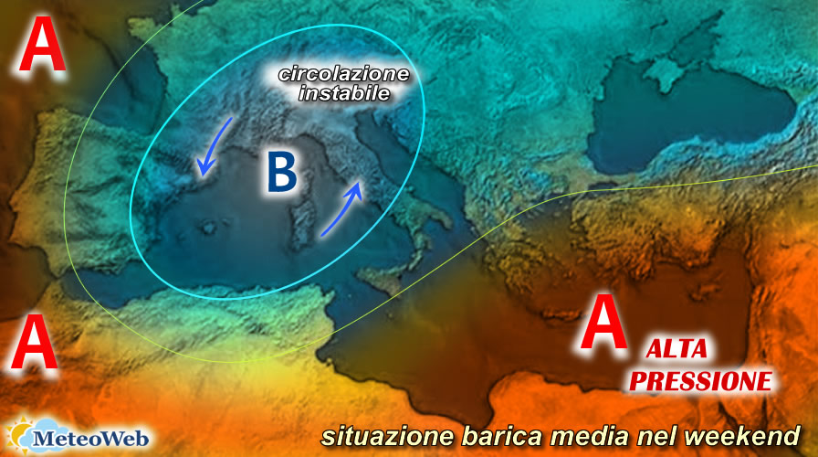 Previsioni Meteo, Tutti I Dettagli Sul Maltempo Del Weekend: Piogge ...