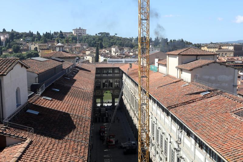 fumo uffizi firenze