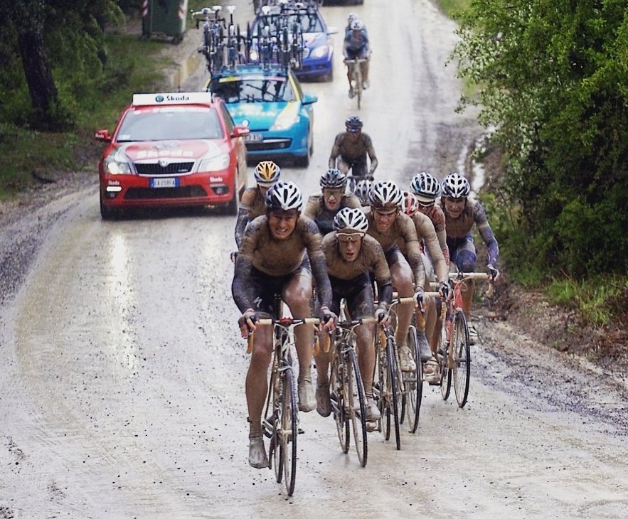 giro d'italia sterrato montalcino 2010