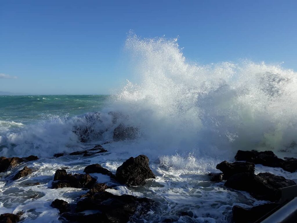 forte vento di scirocco tra campania e sicilia disagi nel golfo di napoli diversi alberi caduti a palermo