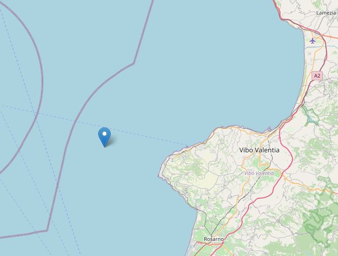 terremoto tirreno calabria