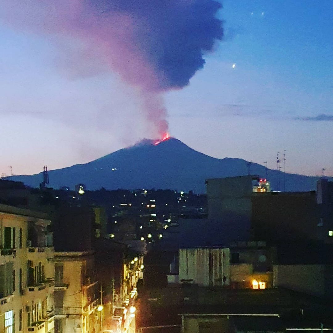 eruzione etna 12 giugno 2021