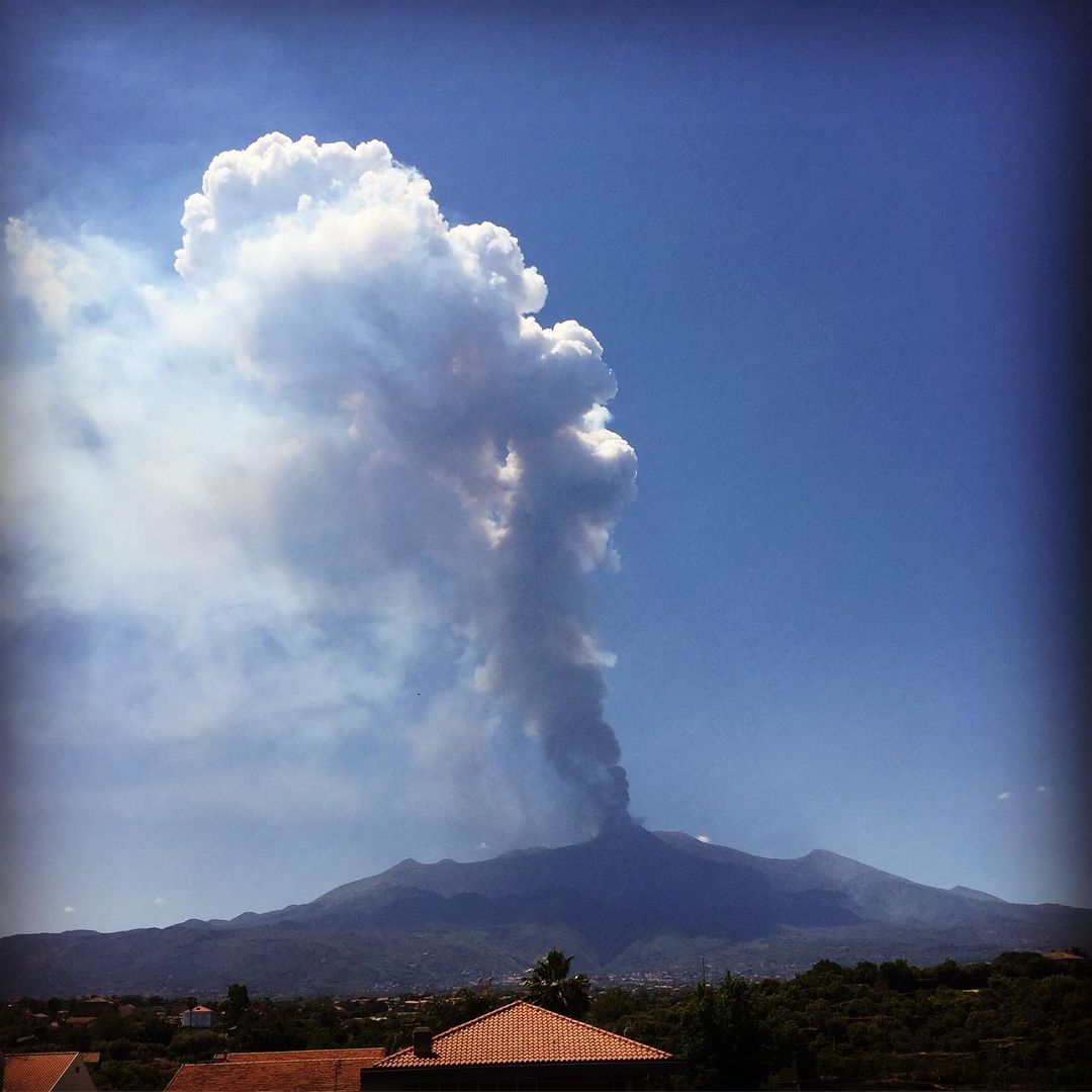 eruzione etna 16 giugno 2021