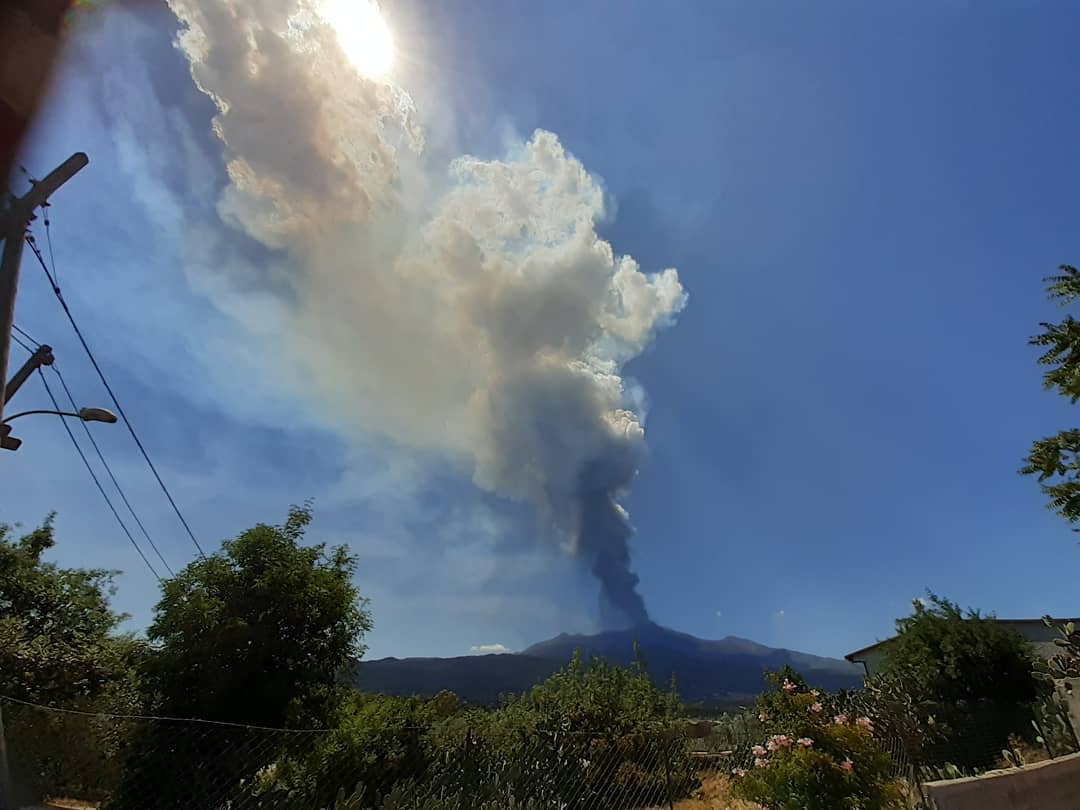 etna eruzione del 16 giugno