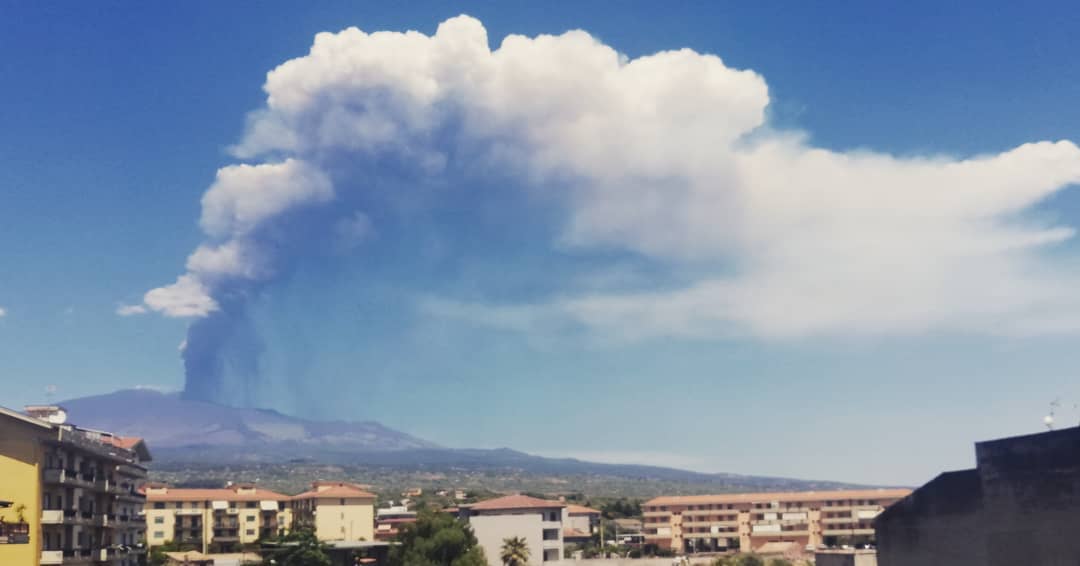 etna eruzione del 16 giugno