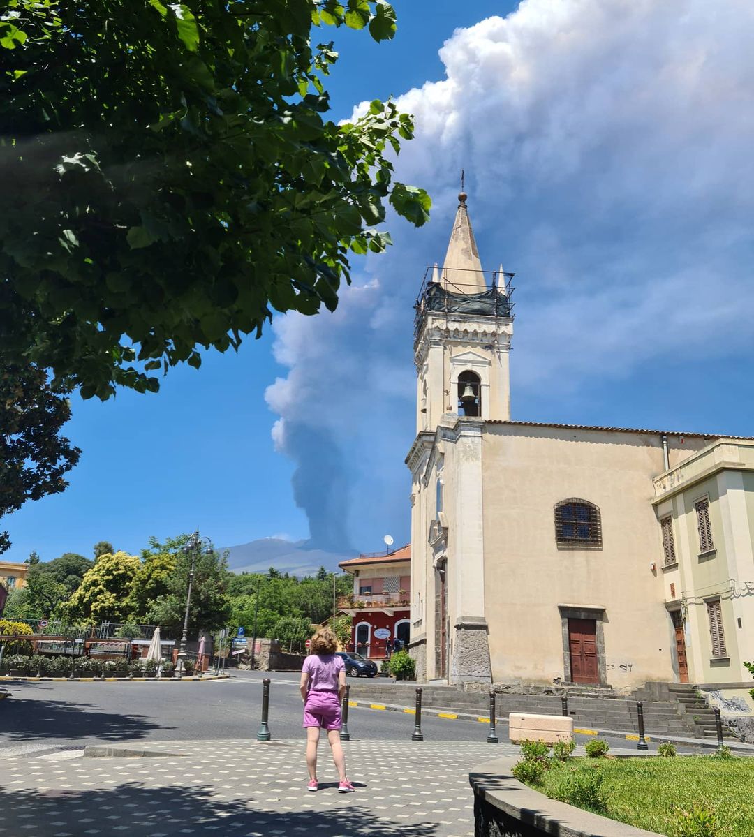 etna eruzione in diretta