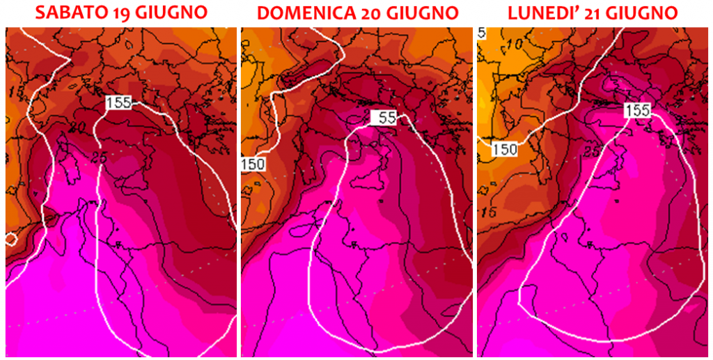 meteo italia caldo giugno 2021