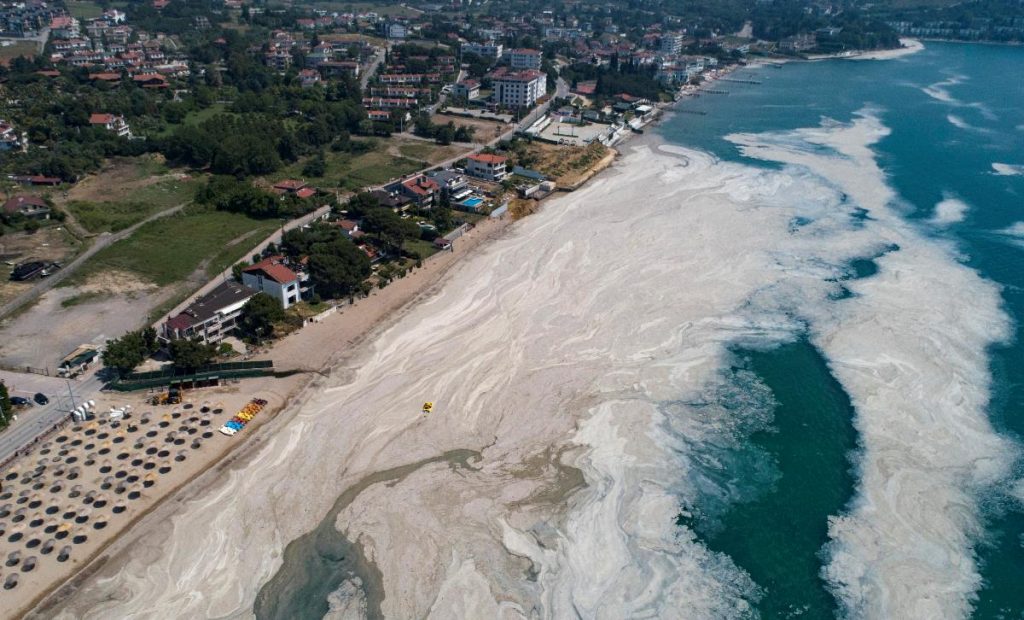 mucillagine Turchia Mare di Marmara