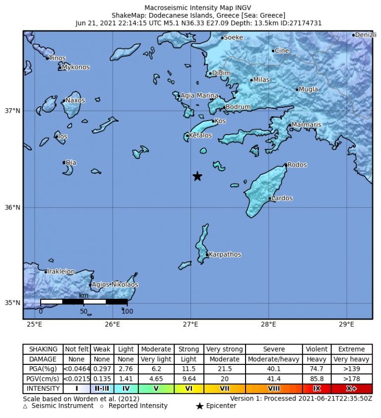 terremoto grecia turchia dodecaneso