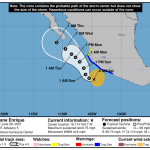 Meteo, “Enrique” diventa il primo uragano della stagione 2021: Messico a rischio alluvioni e forti venti [MAPPE]