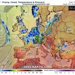 Al via un’altra ondata di super caldo in Europa: temperature roventi su gran parte del continente, forte maltempo in Francia e Germania [MAPPE]