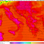 Al via un’altra ondata di super caldo in Europa: temperature roventi su gran parte del continente, forte maltempo in Francia e Germania [MAPPE]