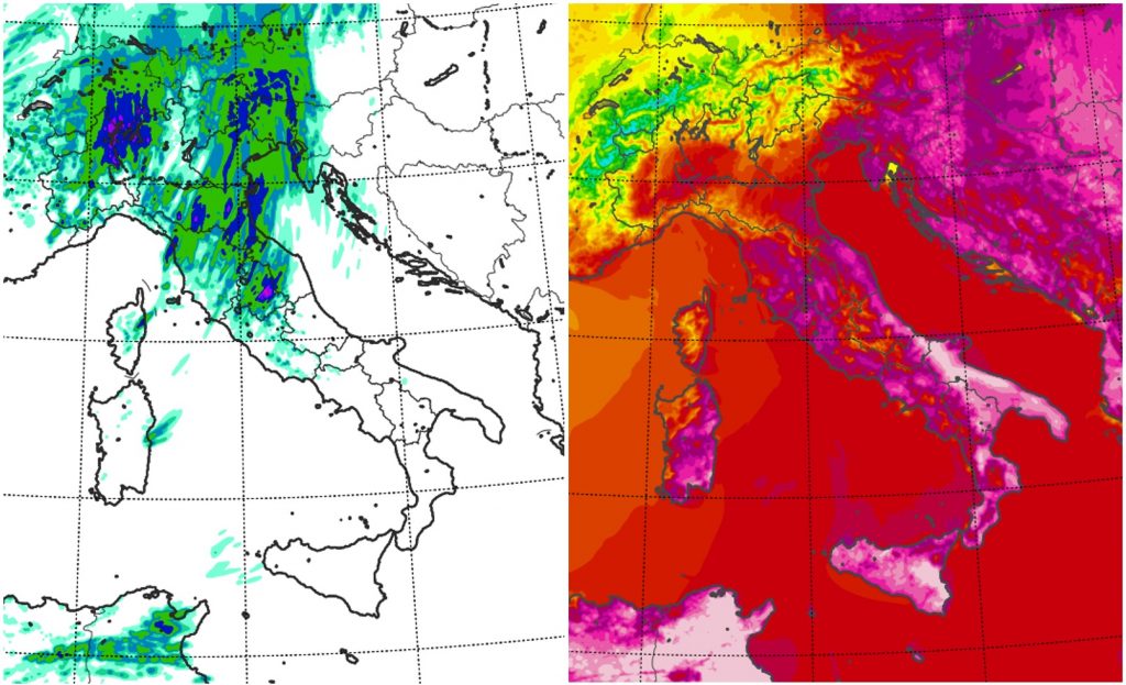 allerta meteo martedì 13 giugno