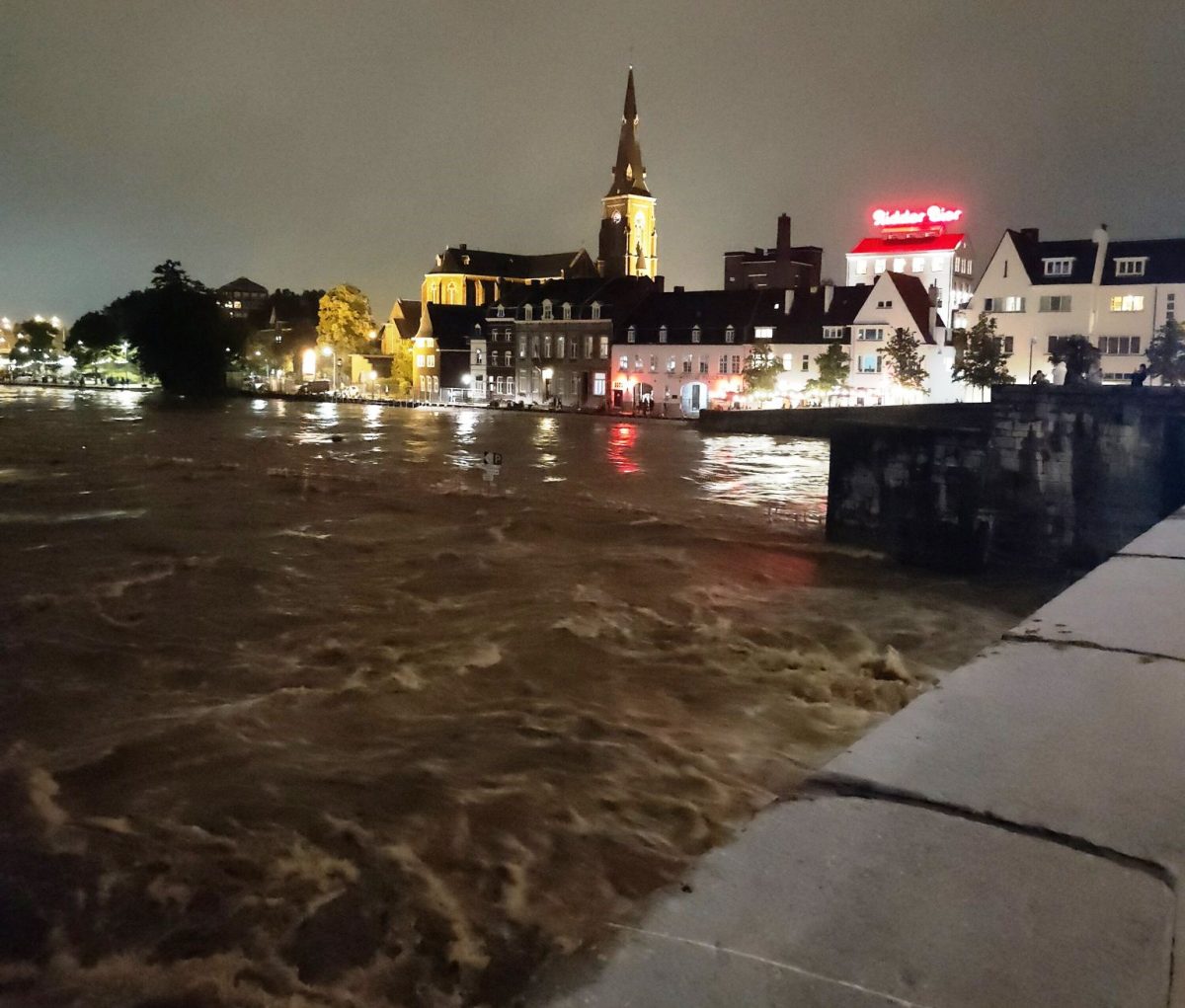 alluvione Maastricht fiume mosa