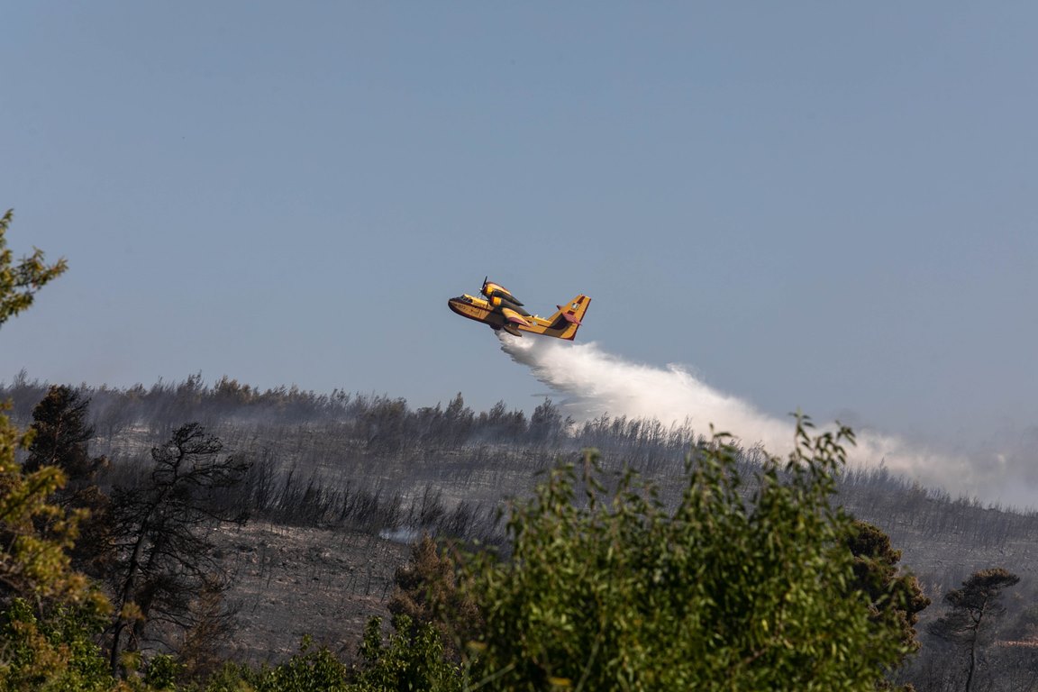 incendio grecia attica