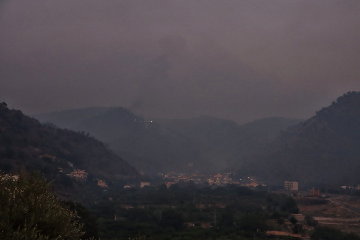 incendio reggio calabria 30 luglio 2021 foto disastro