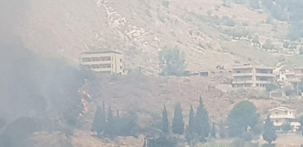 incendio reggio calabria pentimele