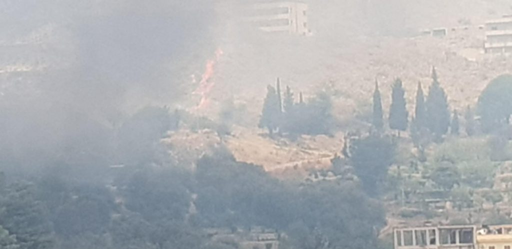 incendio reggio calabria pentimele