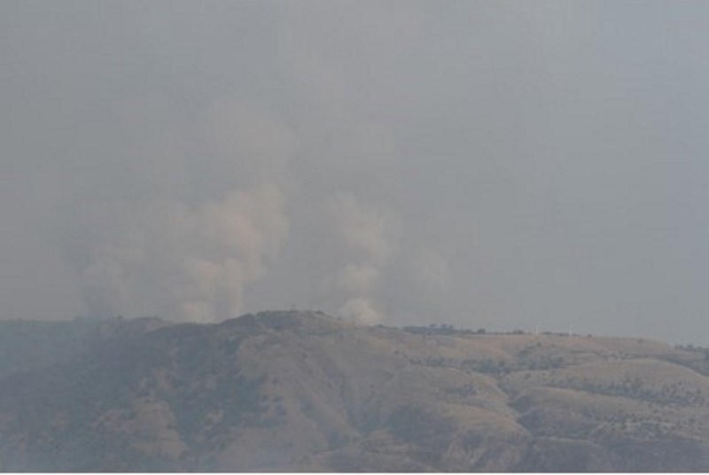 incendio zona sud reggio calabria 30 luglio