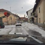 Maltempo Piemonte, forte supercella nel Cuneese: grandine grossa a Fossano, imbiancata Villafalletto – FOTO E VIDEO