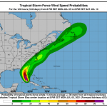 La tempesta tropicale Elsa si avvicina alle Florida Keys dopo avere devastato i Caraibi [MAPPE]