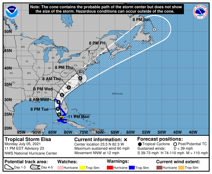 tempesta elsa