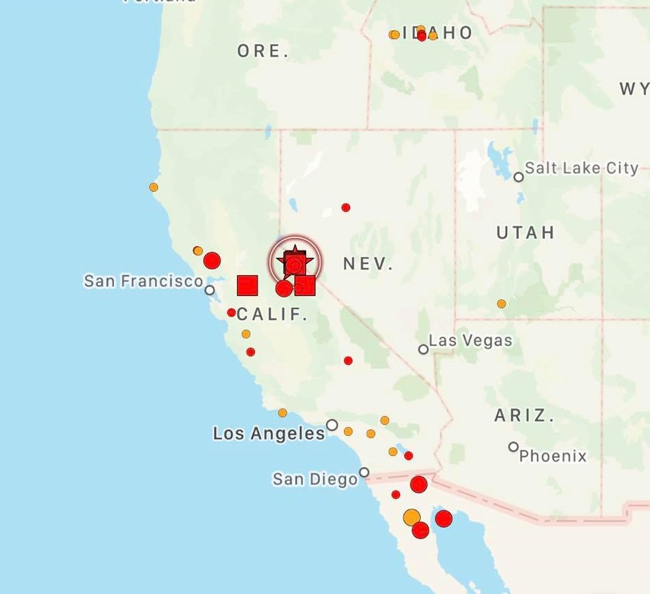 terremoto california