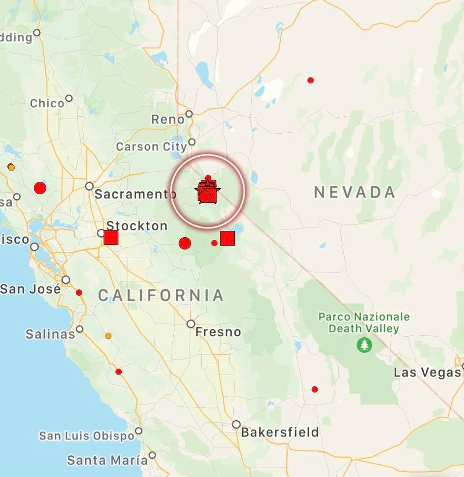 terremoto california