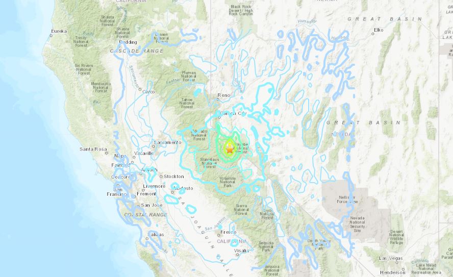 terremoto california nevada