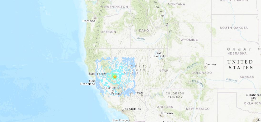 terremoto california nevada