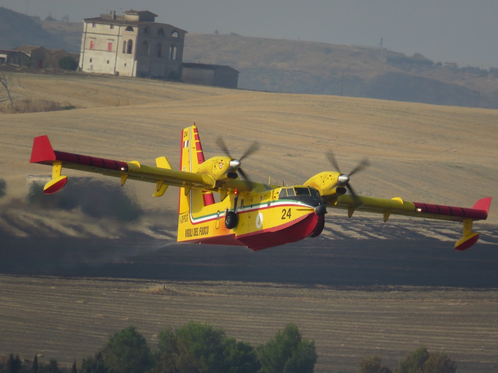 Incendio Puglia