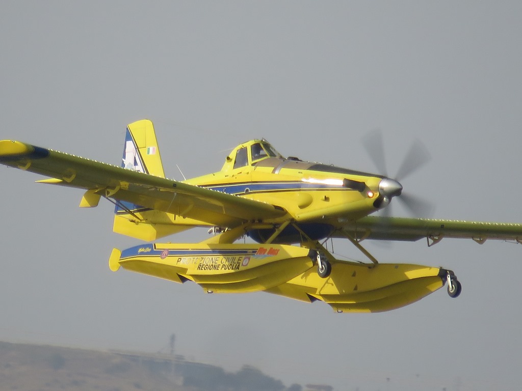 Incendio Puglia